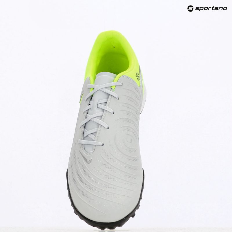 Încălțăminte de fotbal pentru bărbați Nike Phantom GX 2 Academy TF metallic silver/volt/black 9