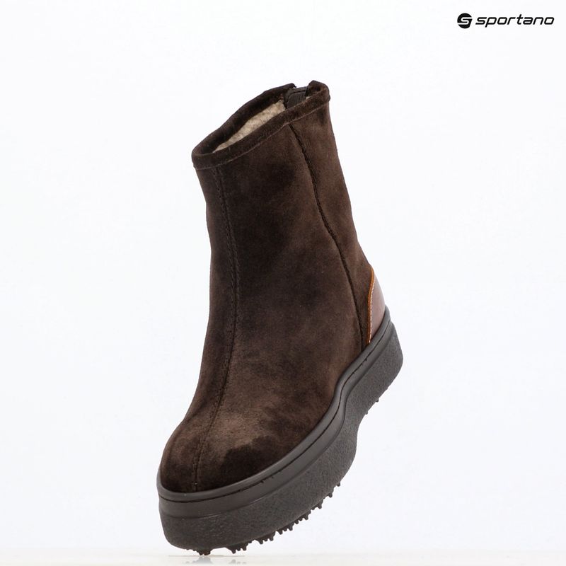 Ghete de zăpadă pentru femei GANT Snowhill espresso brown 9