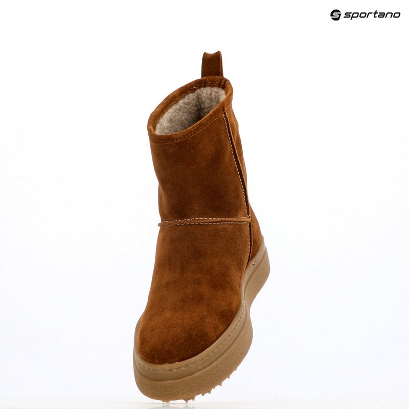 Ghete de zăpadă pentru femei GANT Snowhill cognac 16
