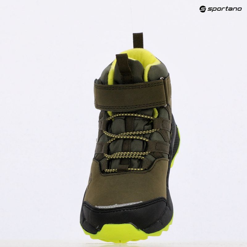 Încălțăminte pentru copii Kappa Thabo Tex army/lime 11