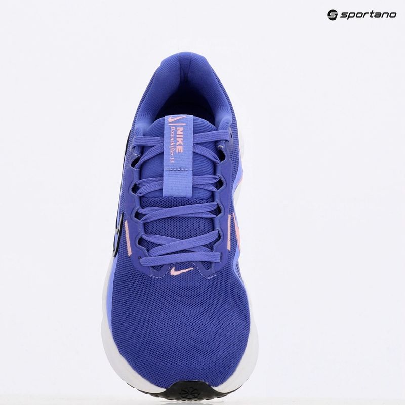 Încălțăminte de alergare pentru femei Nike Downshifter 13 astronomy blue/beyond pink/white/black 9