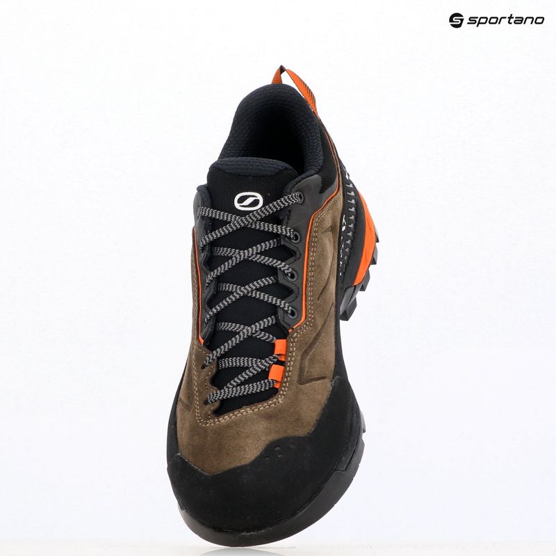 Încălțăminte de abordare pentru bărbați SCARPA Rapid Xt Gtx caribou / rust orange 9