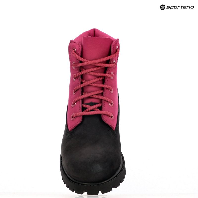 Încălțăminte pentru copii Timberland Premium 6 In Lace black nubuck/dark pink 18