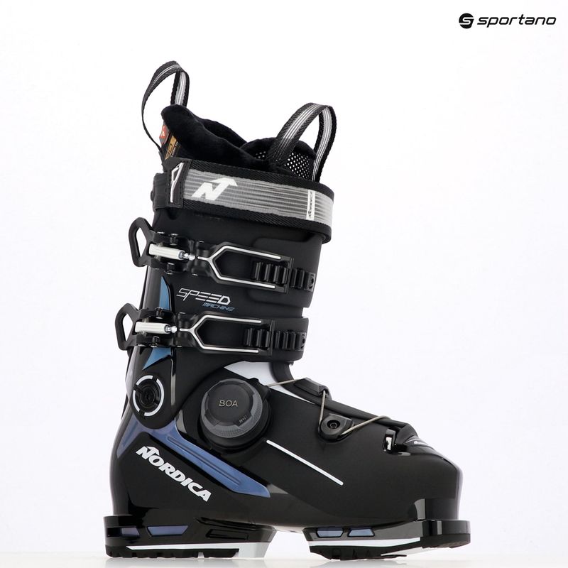 Ghete de schi pentru femei  Nordica Speedmachine 3 BOA 95 W GW black/light blue/white 14