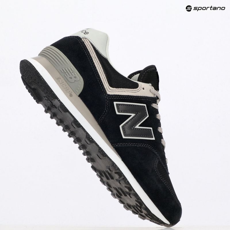 Încălțăminte pentru bărbați New Balance Classic 574's V3 Wide black/ grey 9