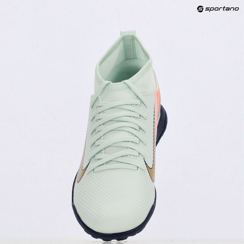 Încălțăminte de fotbal pentru copii Nike Superfly 10 Club Mercurial Dream Speed TF Jr barely green/crimson pulse/metallic gold coin 9