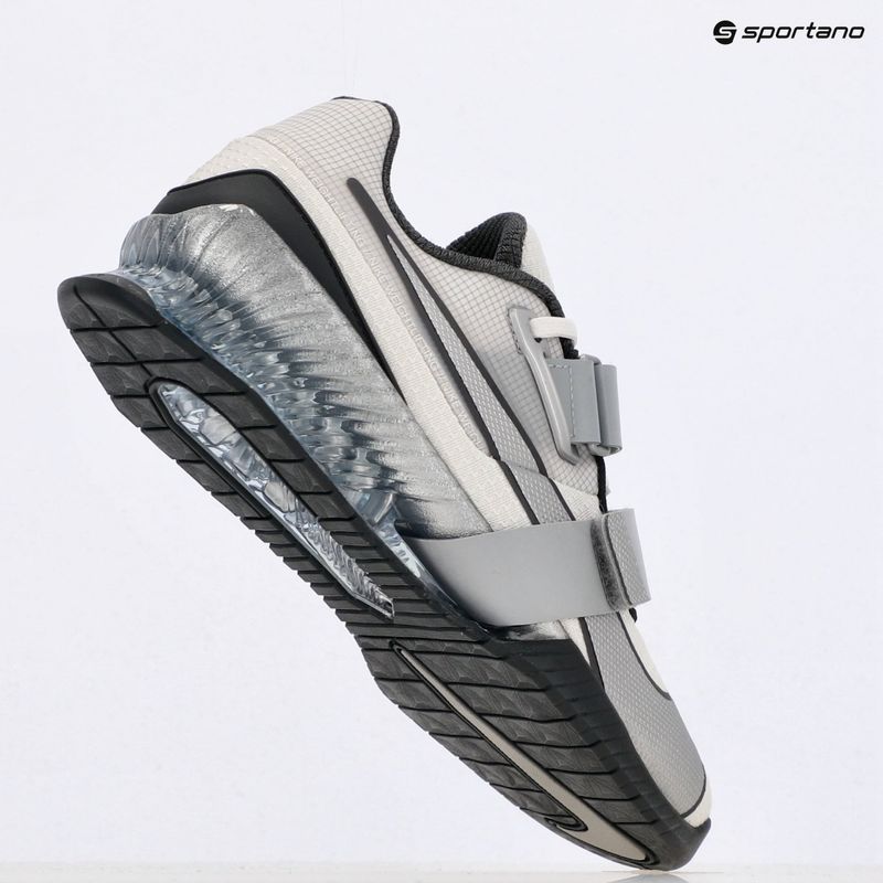 Încălțăminte de ridicare greutăți Nike Romaleos 4 SE white/metallic silver/anthracite wolf grey 9