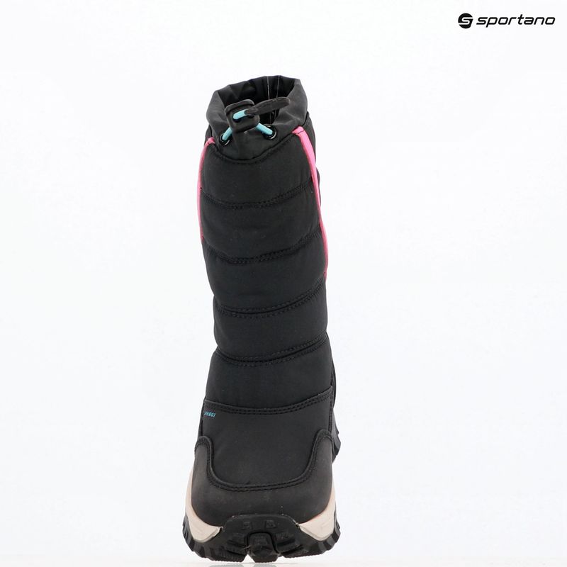 Ghete de zăpadă pentru copii Geox Himalaya ABX black / fuchsia 14