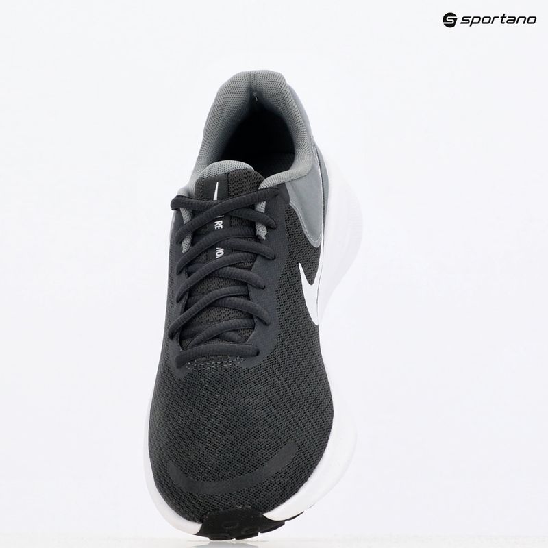 Pantofi de alergare pentru bărbați Nike Revolution 7 antracit/ alb/ gri rece/ negru 9
