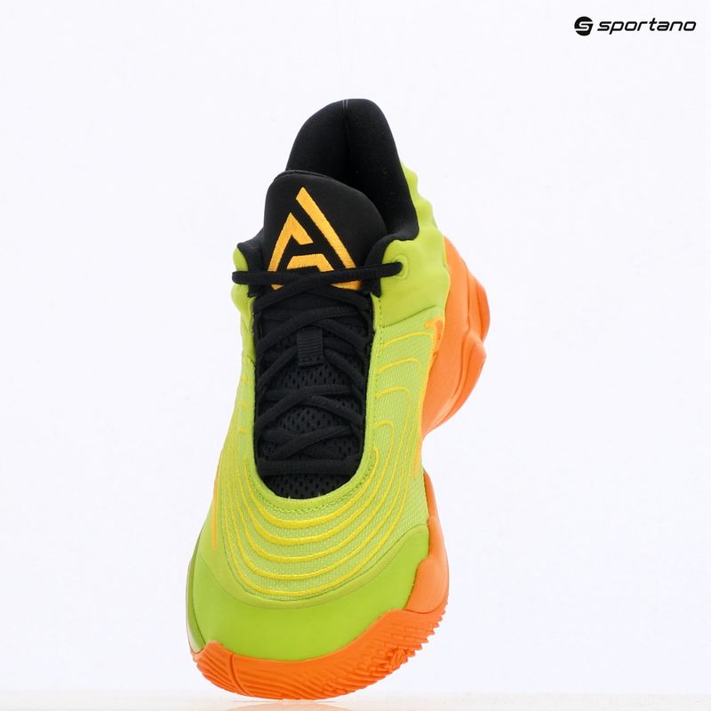 Încălțăminte de baschet Nike Giannis Immortality 4 cyber / sundial /lightning / bright mandarin 9