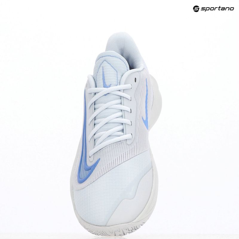 Încălțăminte de baschet pentru bărbați Nike Precision 7 football grey/pure platinum/plum dust/royal pulse 9