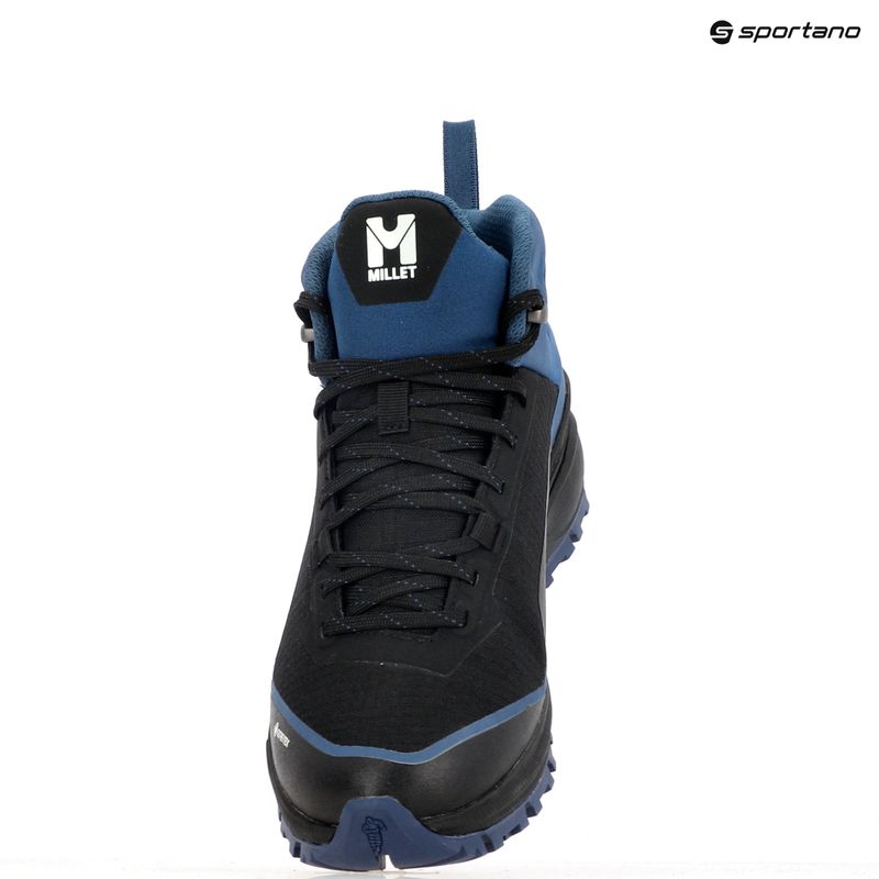 Încălțăminte de trekking pentru bărbați  Millet Wanaka Mid GTX black/ dark denim 9