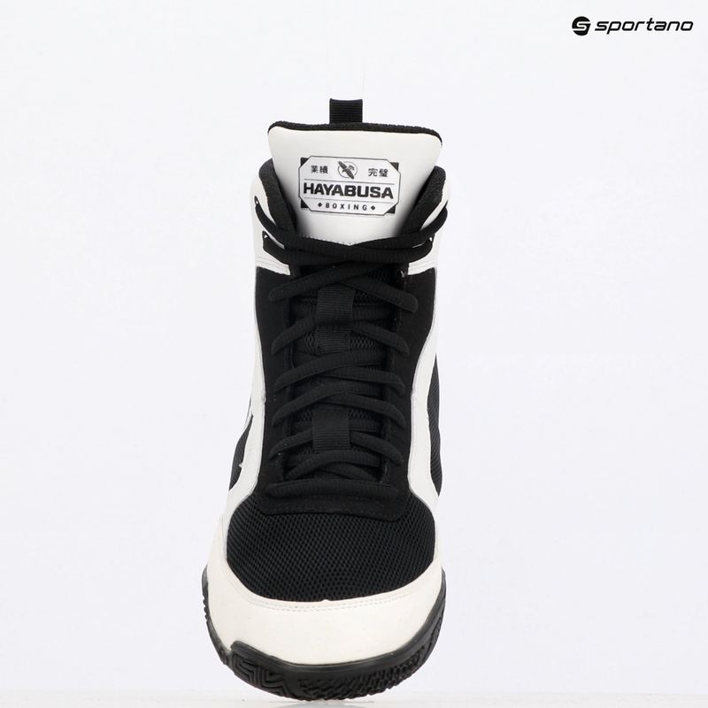 Încălțăminte de box pentru bărbați Hayabusa Pro Boxing black white 11