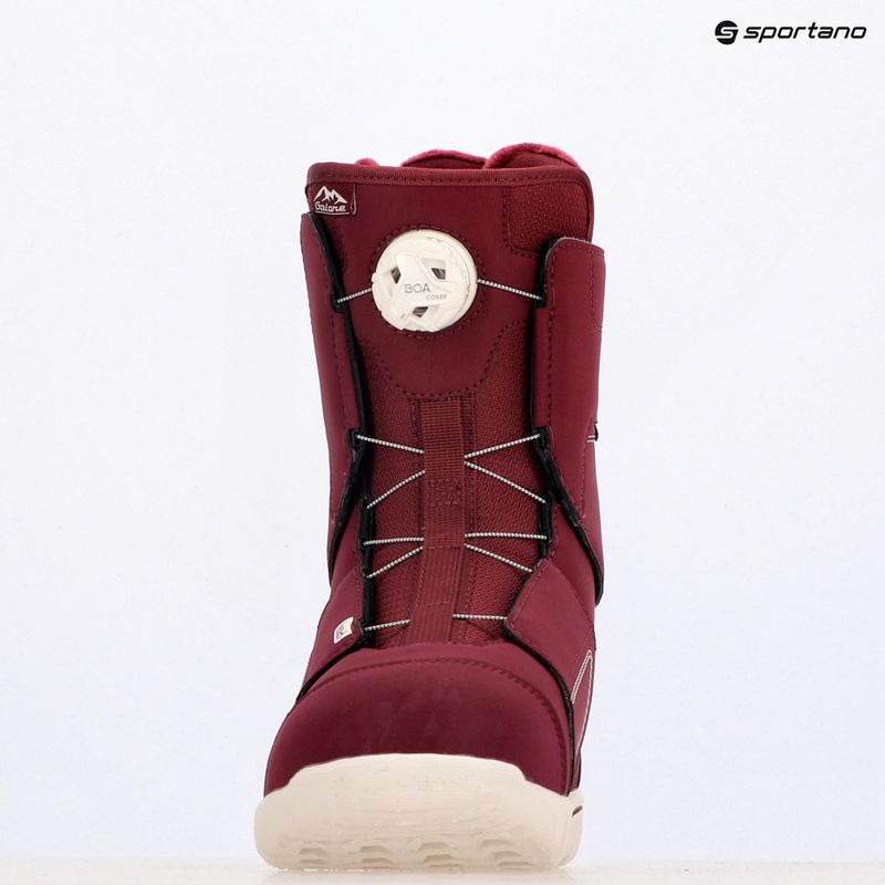 Ghete de snowboard pentru femei HEAD Galore LYT Boa Coiler burgundy 7