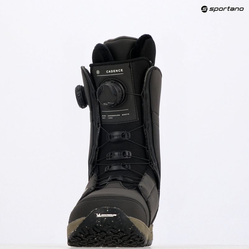 Ghete de snowboard pentru femei RIDE Cadence black 7