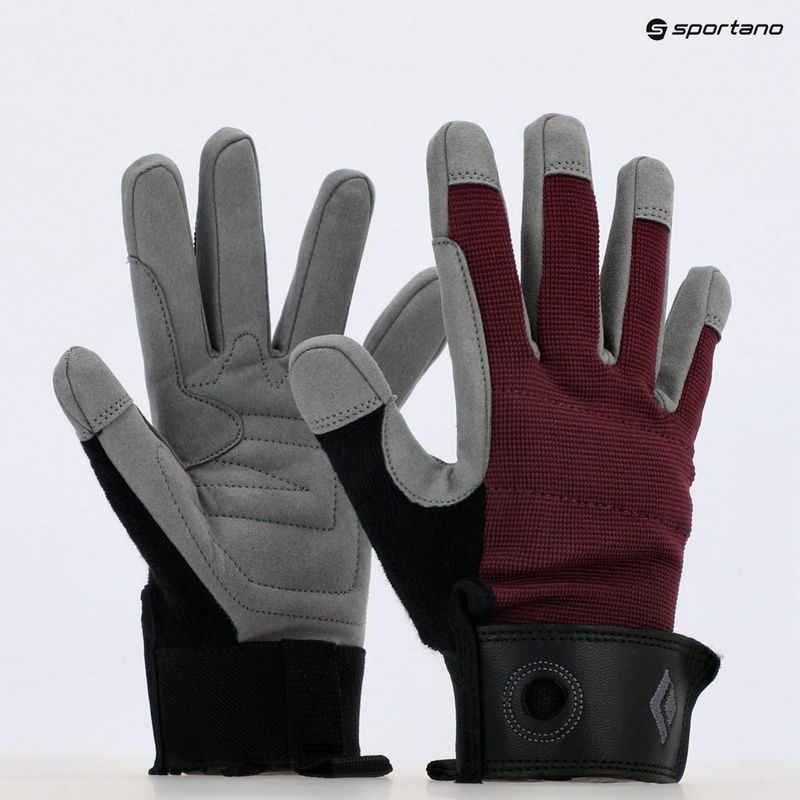 Mănușă de alpinism pentru femei Black Diamond Crag red BD8018666018XS 6