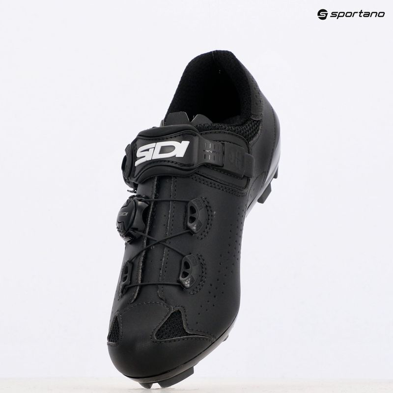 Încălțăminte de ciclism MTB pentru bărbați Sidi Eagle 10 black/black 14