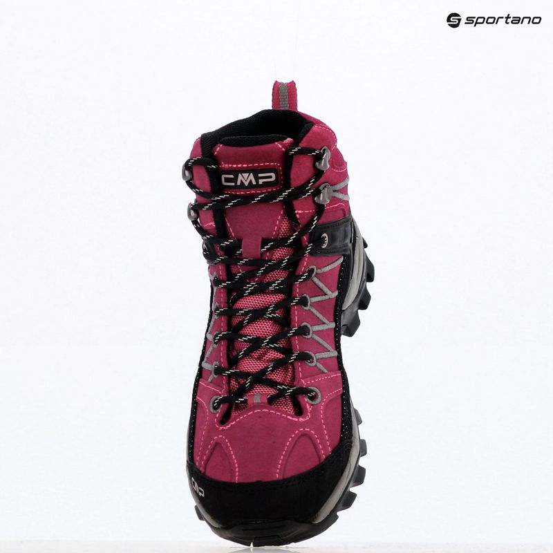 Încălțăminte de trekking pentru femei  CMP Rigel Mid Wp sangria/grey 9