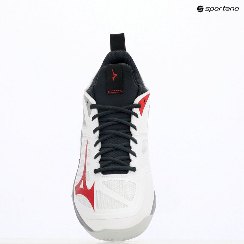 Încălțăminte de volei Mizuno Wave Dimension white/salsa/black 9