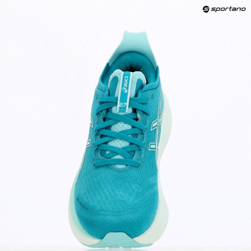 Încălțăminte de alergare pentru femei ASICS Gel-Nimbus 27 wave teal/illuminate mint 16