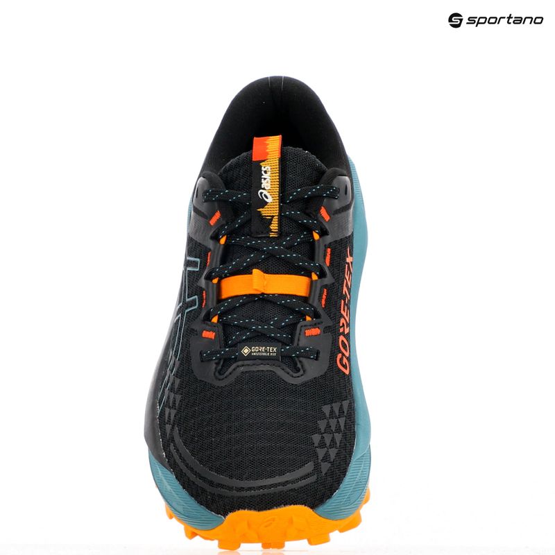 Încălțăminte de alergare pentru bărbați Asics Gel-Trabuco 13 GTX black/atlantis blue 9