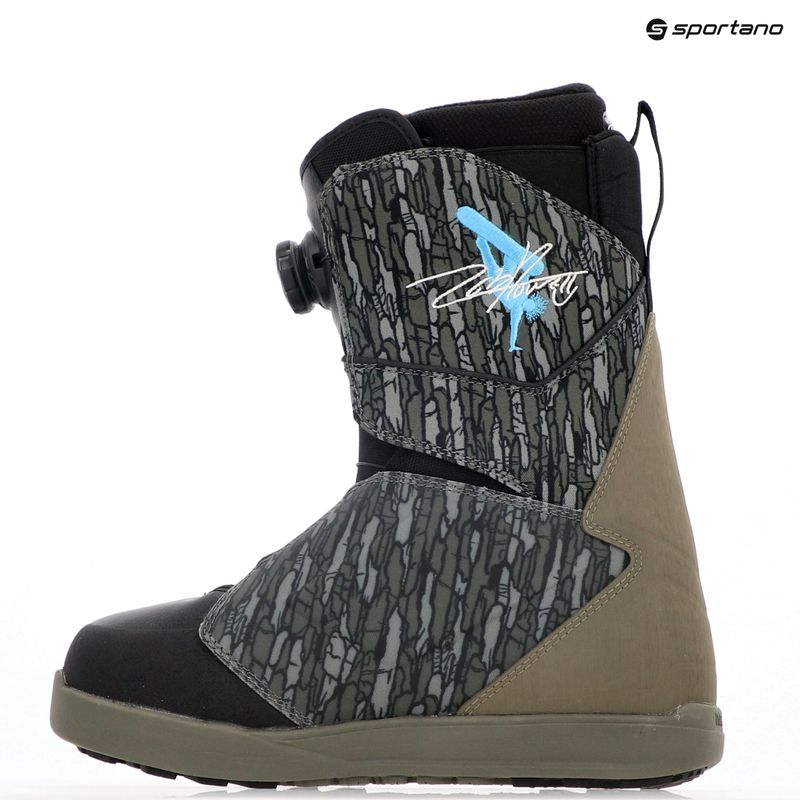 Ghete de snowboard penru bărbați ThirtyTwo Lashed Double Boa Powell '24 olive/grey/black 7