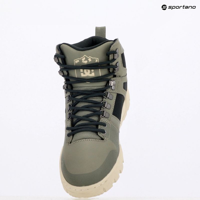 Încălțăminte pentru bărbați DC Pure High Top WR green / black / white 9
