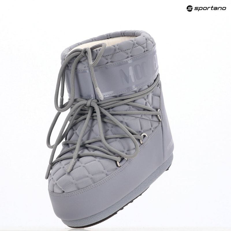 Ghete de zăpadă pentru femei  Moon Boot Icon Low Quilt grey 9
