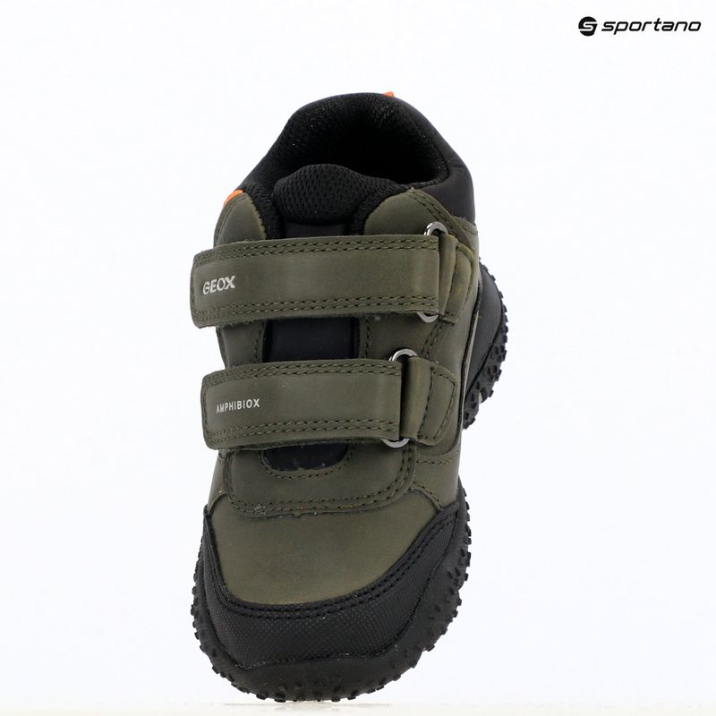Încălțăminte pentru copii Geox Baltic ABX dark green/orange 9