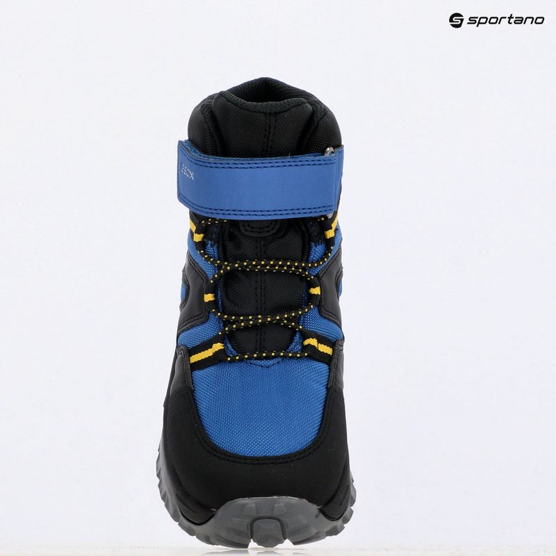 Ghete de zăpadă pentru copii Geox Himalaya ABX royal / black 9