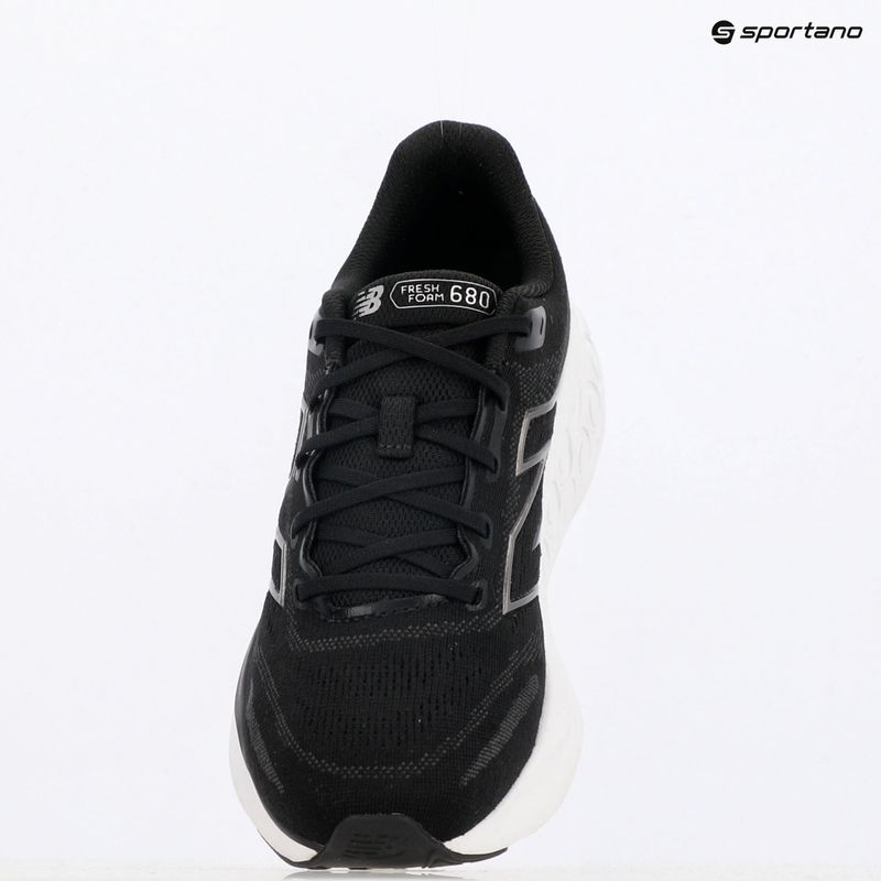 Încălțăminte de alergare pentru bărbați New Balance Fresh Foam 680 v8 black/white 9