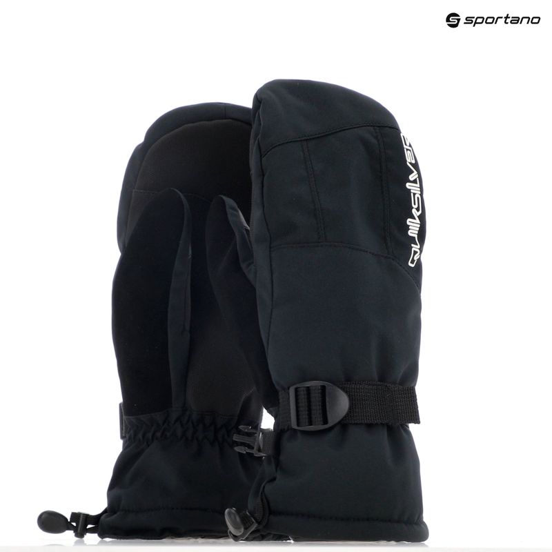 Mănuși de snowboard pentru bărbați Quiksilver Mission Mitt true black 8