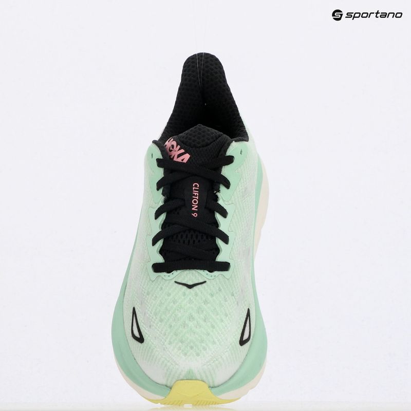 Pantofi de alergare pentru femei HOKA Clifton 9 mint fluorit/snow melt 9