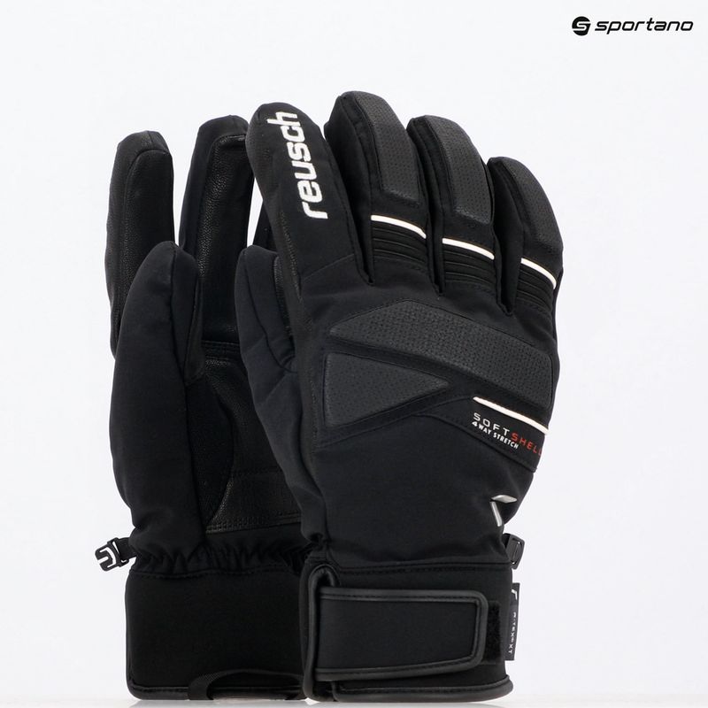 Mănuși de schi Reusch Thunder R-Tex XT black/white 11