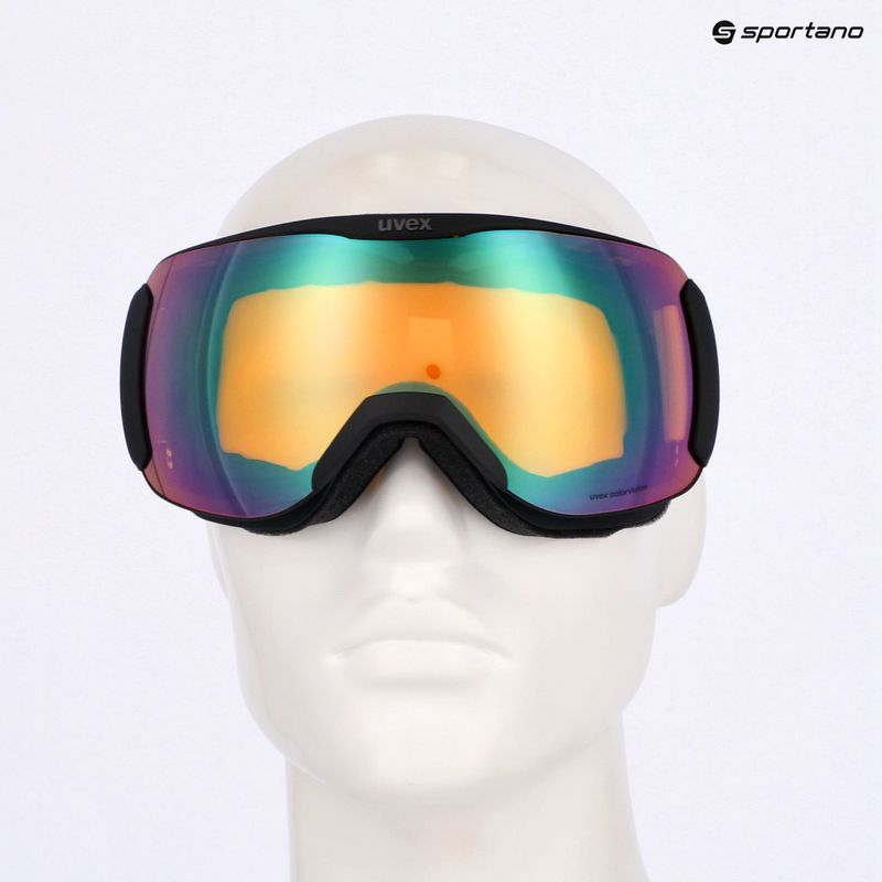 Ochelari de schi  UVEX Downhill 2100 CV black matt/mirror opal yellow 7