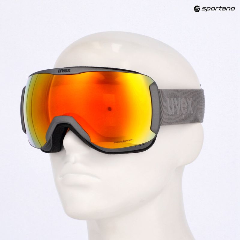 Ochelari de schi  UVEX Downhill 2100 CV rhino matt/mirror orange orange 7