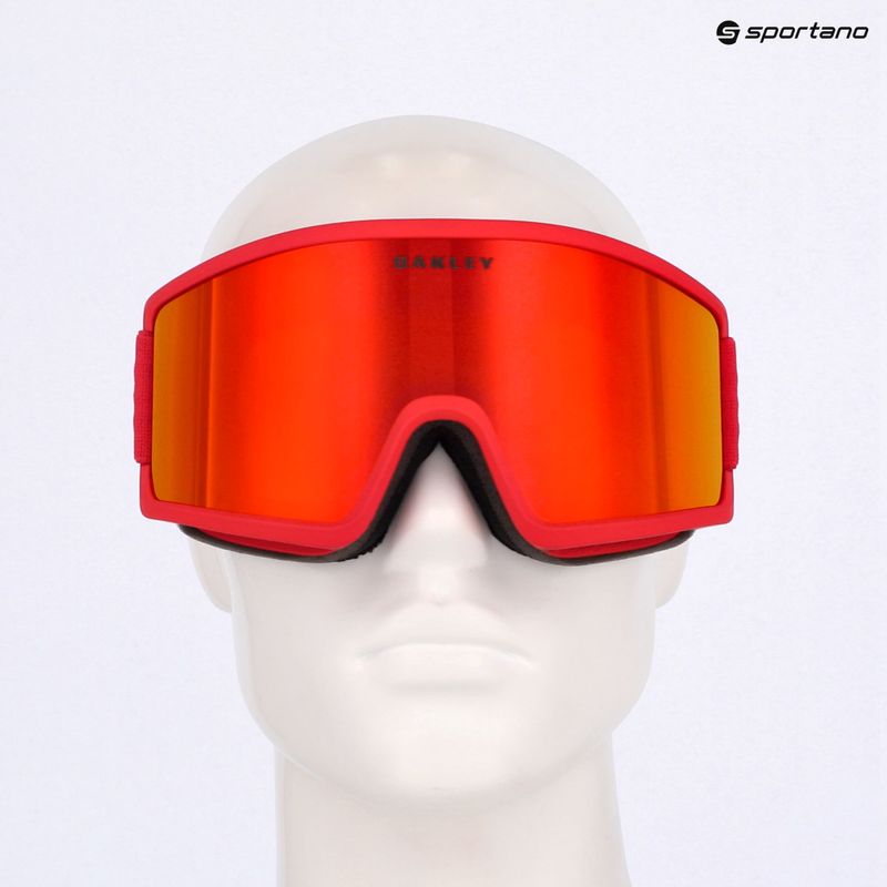 Ochelari de schi  Oakley Target Line M redline/fire iridium 10