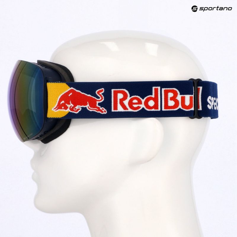 Ochelari de schi Red Bull SPECT Bent blue/ice blue snow/smoke with blue mirror 7