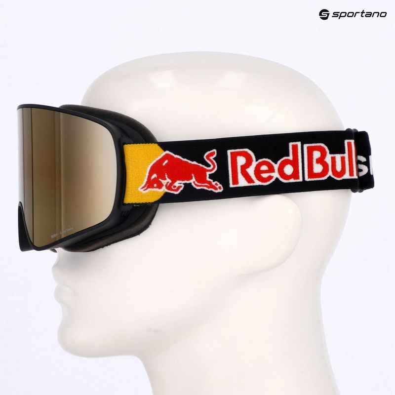Ochelari de schi Red Bull SPECT Rush black/gold snow - orange with gold mirror 6