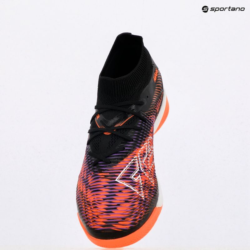 Încălțăminte de fotbal pentru bărbați PUMA Future 8 Match It puma black/ puma white/ glowing red 9