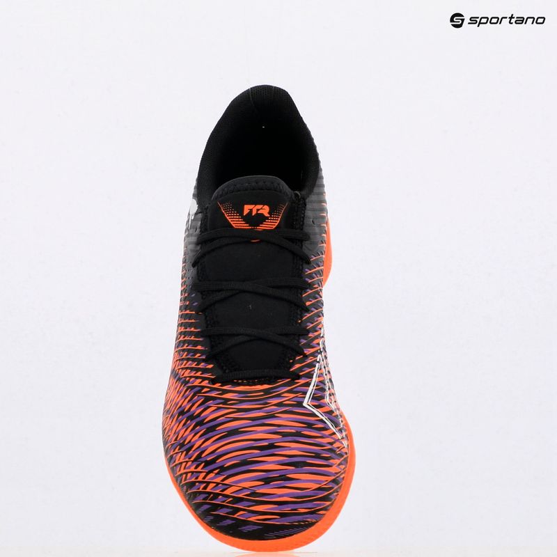 Încălțăminte de fotbal pentru bărbați PUMA Future 8 Play It puma black/ puma white/ glowing red 9