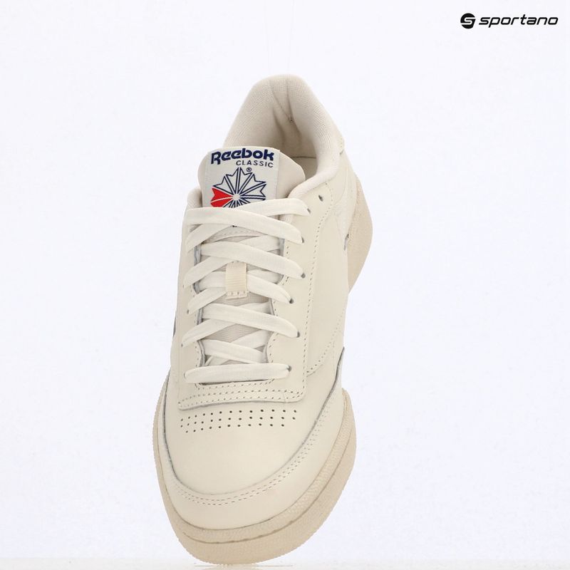 Reebok Club C 85 pantofi bărbați cretă / cretă / cobalt clasic 9