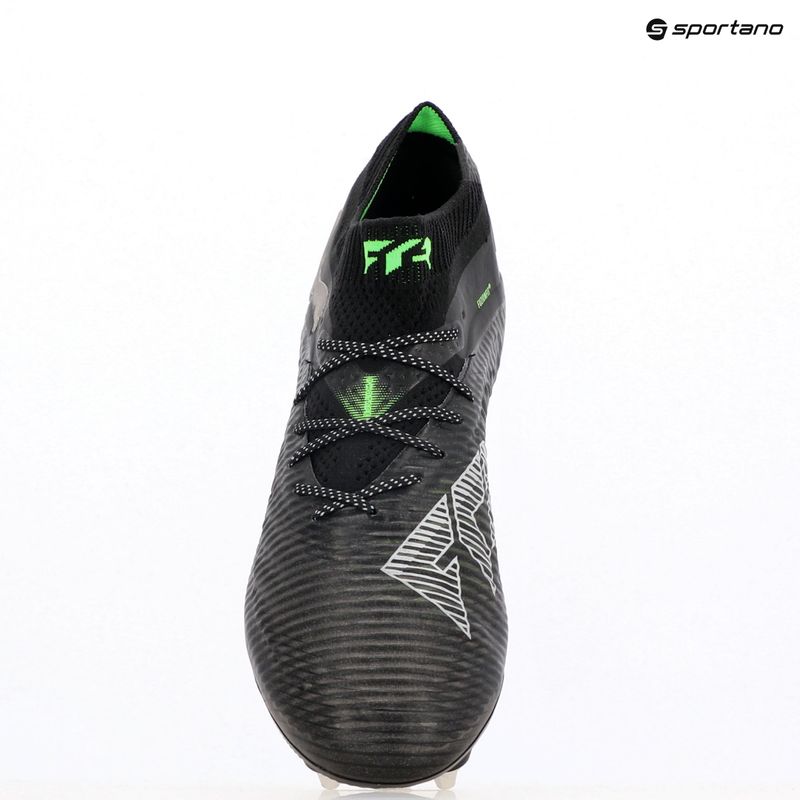 Încălțăminte de fotbal pentru bărbați PUMA Future 8 Ultimate MxSG puma black/cool light gray/fluo green 9