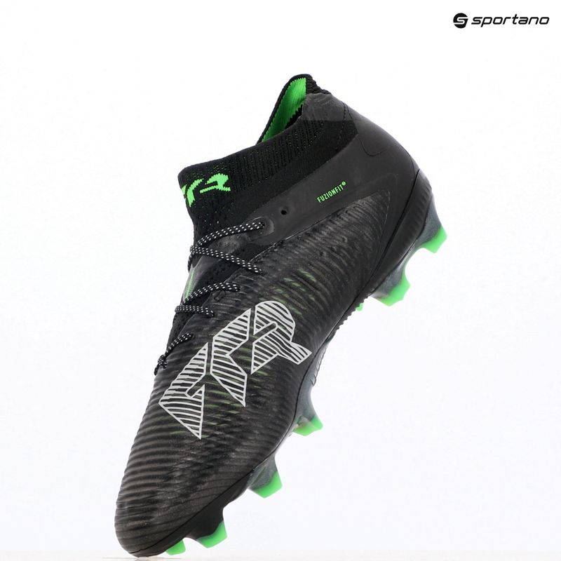 Încălțăminte de fotbal pentru bărbați PUMA Future 8 Ultimate FG puma black/cool light gray/fluo green 9