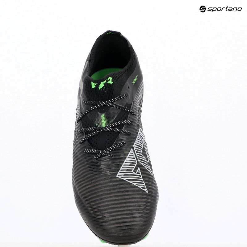 Încălțăminte de fotbal pentru bărbați PUMA Future 8 Ultimate Low FG puma black/cool light gray/fluo green 9