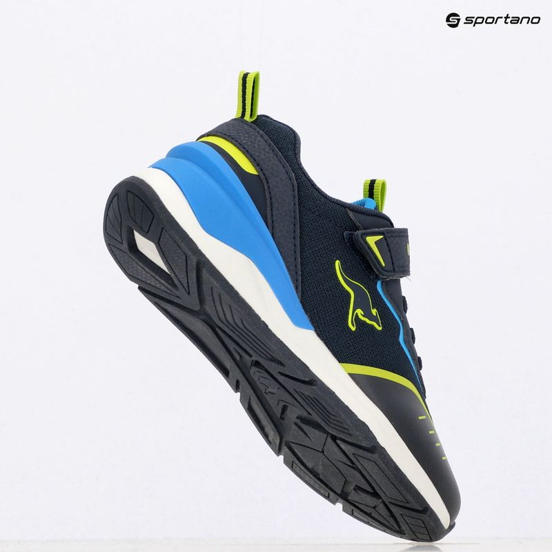 Pantofi pentru copii KangaROOS KD-Batter EV dark navy/lime 11