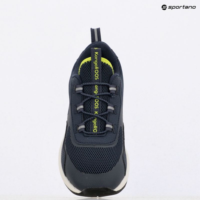 KangaROOS KD-Road pantofi pentru copii dark navy/lime 11