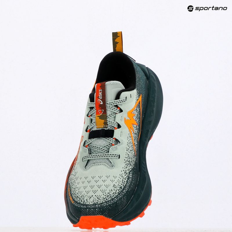 Încălțăminte de alergare pentru bărbați ASICS Trabuco Max 4 cold moss/nova orange 9