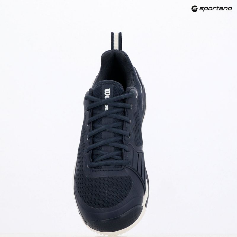 Pantofi de tenis pentru bărbați Wilson Rush Pro 4.5 navy blazer/ navy blazer/ alb 9