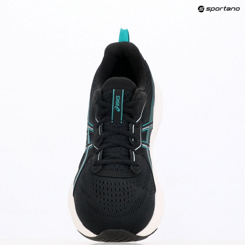 Încălțăminte de alergare pentru bărbați ASICS Gel-Contend 9 black/wave teal 16